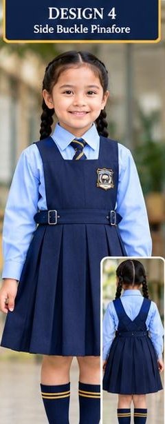 Design 4 Side Buckle Pinafore