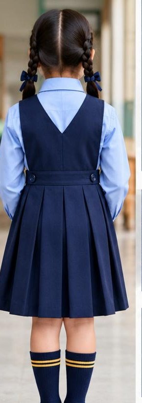 Pinafore back view
